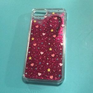 Pink Glitter Case